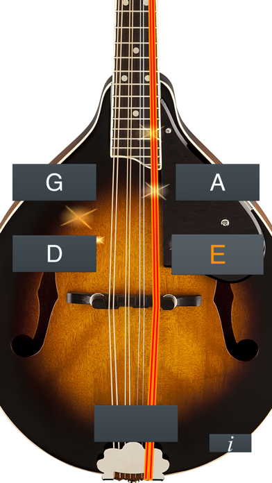 Mandolin Tuner Simple screenshot1