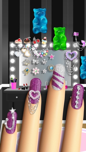 Nail Polish Pro™ Nail Art Designer Game Featuring Sparkling (圖5)-速報App