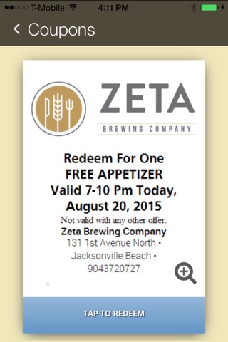 Zeta Brewing Company screenshot 3