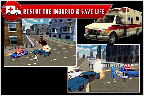 City Ambulance Rescue Drive 3D screenshot 4