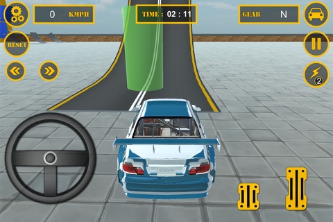 Grand Car Sky Auto Stunt  Theft 3d Simulator screenshot 4