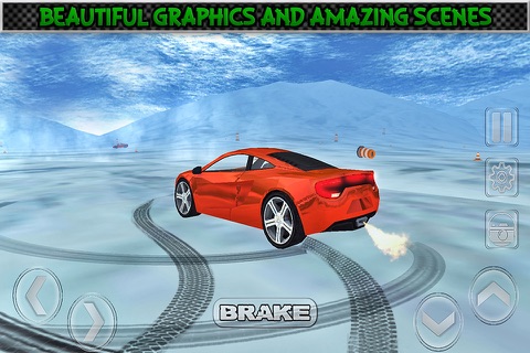 Extreme Car Drifting Zone : Real Mountain Snow Drift screenshot 3