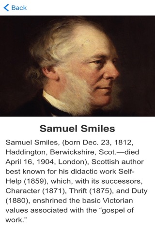 Self Help Meditations by Samuel Smiles screenshot 3