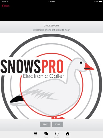 Electronic Snow Goose Call Snow Goose E Caller App screenshot 4