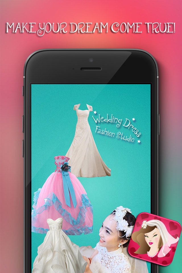 Wedding Dress Fashion Studio – Cute Photo Stickers for Best Bridal Gown Montages screenshot 3