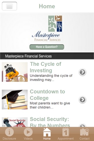 Masterpiece Financial Services screenshot 2