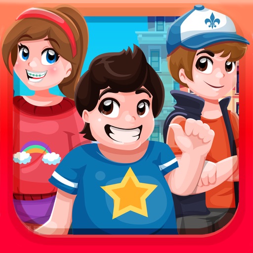 Bubble and Steven's Rope Swing Story – Gravity Fly Games for Free iOS App