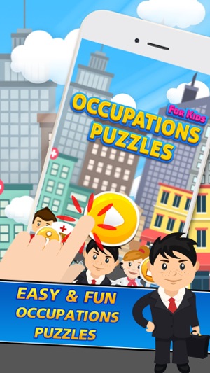 Occupations Puzzles For Kids(圖1)-速報App