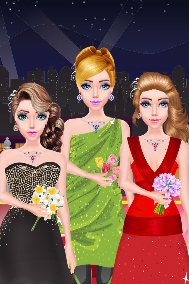 Celebrity Wedding Party Makeover & Dress up Salon Girls Game screenshot 4