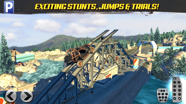 Offroad 4x4 Truck Trials Parking Simulator a Real Car Stunt Driving Racing Sim screenshot-4