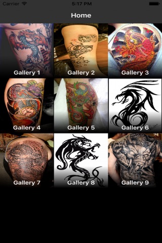 Dragon Tattoo Designs screenshot 2