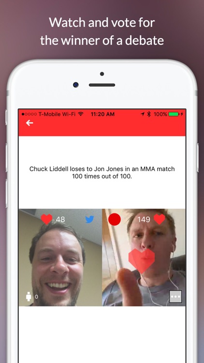 2UP Live Video Debate - Politics, Sports, Religion screenshot-0