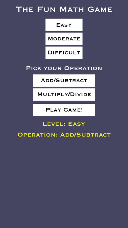 The Fun Math Game screenshot-4