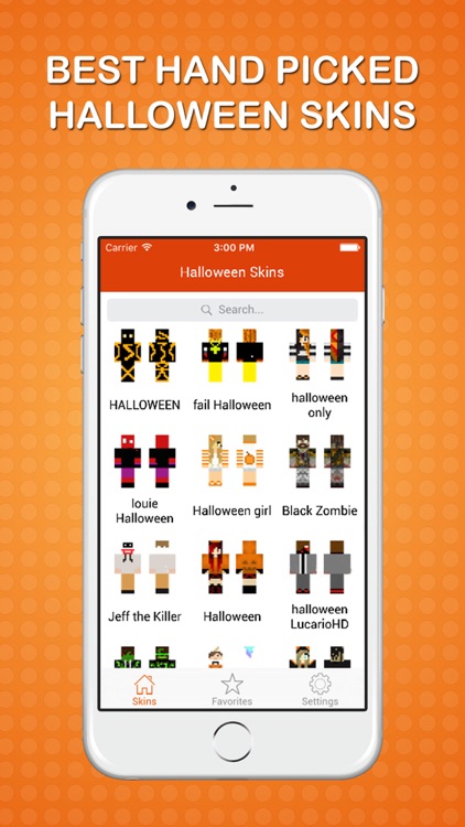 Halloween Skins for Minecraft Pocket Edition