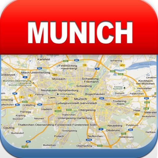 Munich Offline Map - City Metro Airport