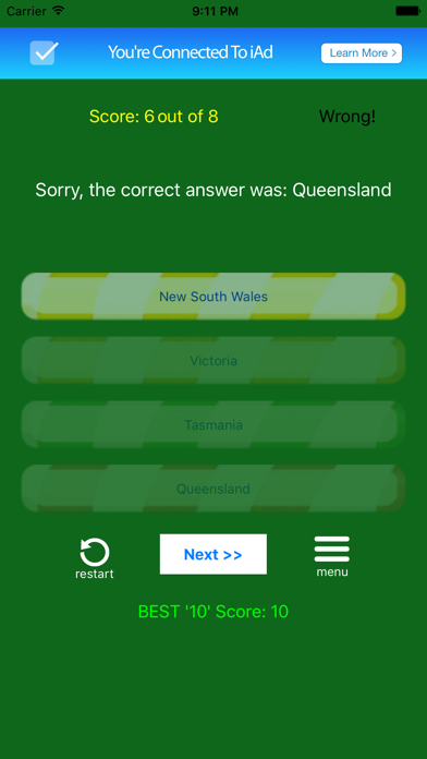 How to cancel & delete Australia Day Quiz from iphone & ipad 3