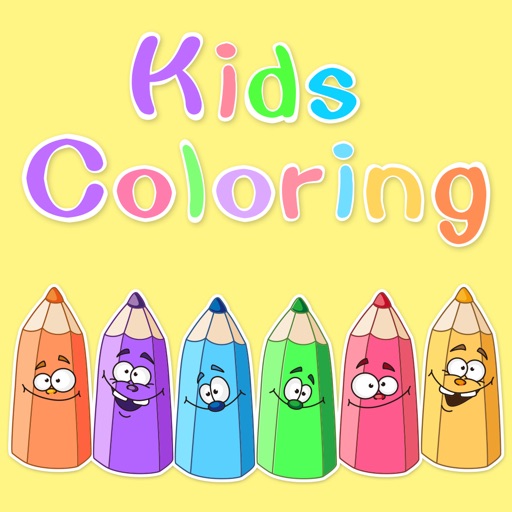 Kids Coloring - Recolor Drawing Book For Children Likes Icon