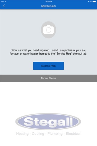 Stegall HVAC screenshot 3