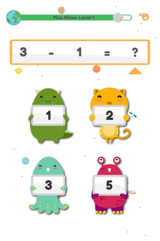 Kidi Monster Math - Learn Math in Easy and Fun Way! screenshot 2