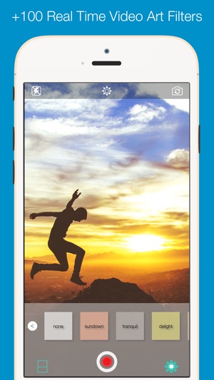 VAF - +100 Real Time Video Artistic Filter(圖1)-速報App