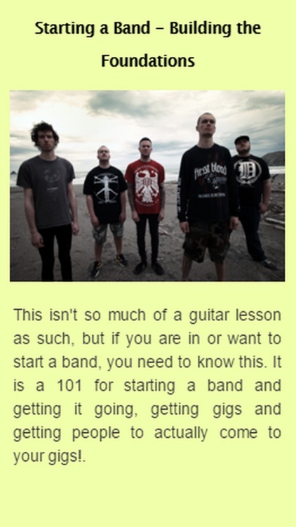 How To Start A Band