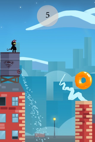 Superphat - Roof Jumping Super-Hero screenshot 4