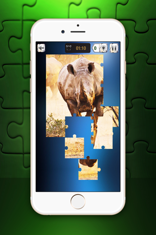 Wild Animals Jigsaw Puzzle – Fun Animal Game To Train Your Brain screenshot 2