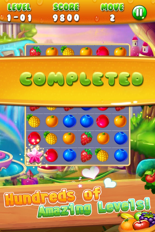 Fruit World: Game Pop Match3 screenshot 3