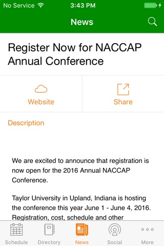 NACCAP Conference screenshot 3
