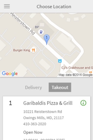 Garibaldis Pizza & Grill screenshot 2