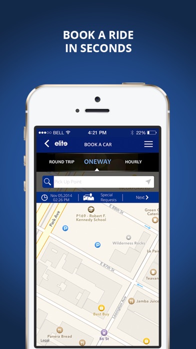 【图】Elite Limousine App(截图2)