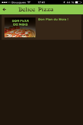 Délice pizza screenshot 4