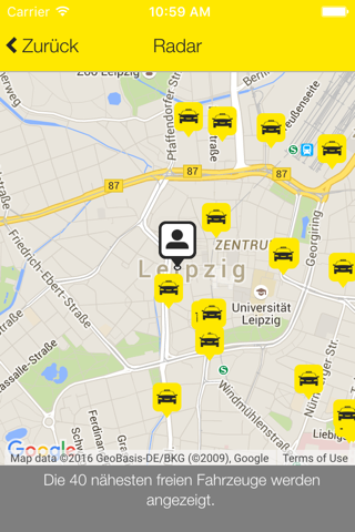 Leipzig Taxi 4884 screenshot 4
