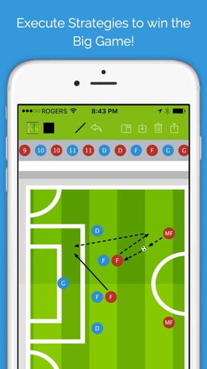 Soccer Blueprint Lite - Clipboard Drawing Tool for Coaches(圖1)-速報App