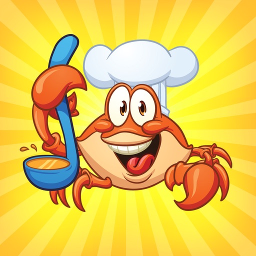 Crazy Food Cooking - Crab Cook Chef in Kitchen Icon