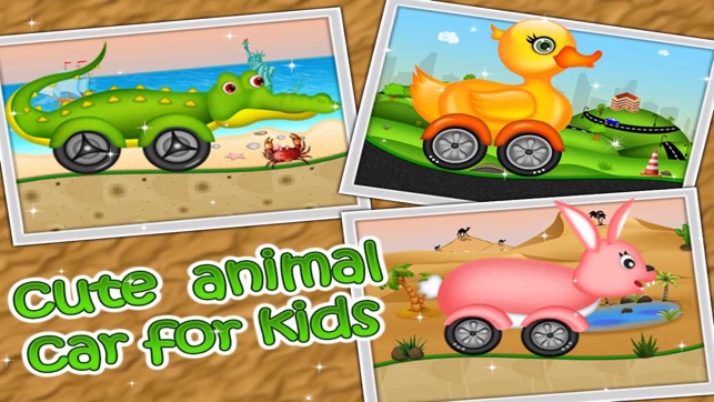 Kidzee - Animal Cars Racing Game for Kids(圖2)-速報App