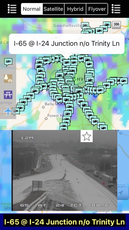 Tennessee NOAA Radar with Traffic Cameras 3D Pro