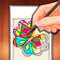 Coloring For Kids Relax - a simulator which is used for relaxation and education of children