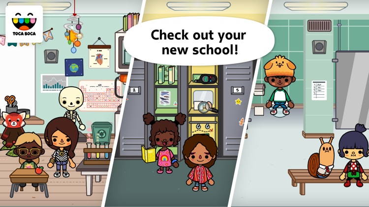 Toca Life: School screenshot-0