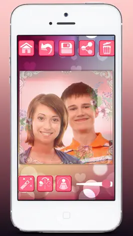 Game screenshot Love profile photo editor - for social networks in Valentine’s Day apk