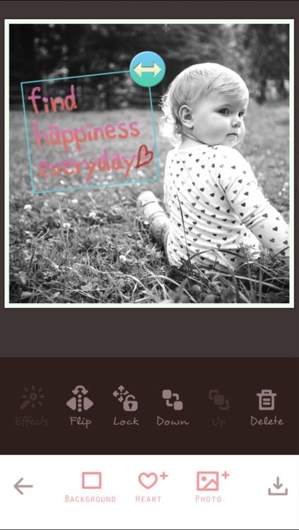 My Heart Camera - photo collage app - screenshot-3