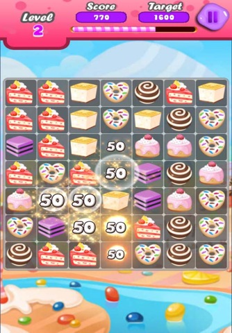 Sweet Bakery Match Link and Pop screenshot 4