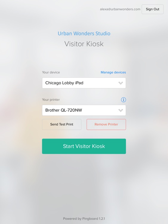 Visitor Kiosk screenshot-4