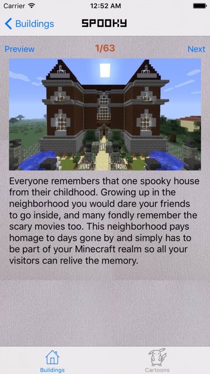 Unlimited Building & House and Cartoon Guide for Minecraft PRO