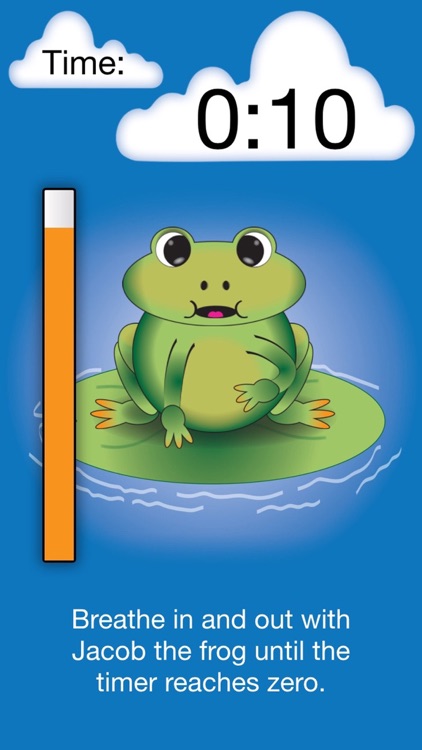 Guided Breathing with Jacob the Frog