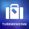 Turkmenistan Detailed Offline Map