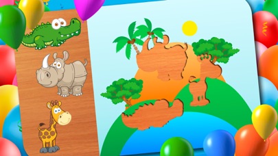 How to cancel & delete Puzzles for Kids - a fun task for children from iphone & ipad 4