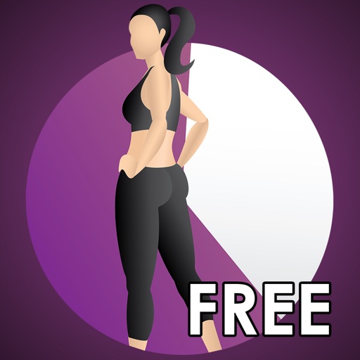 20 Minute Butt Workouts Free: Power 20 icon