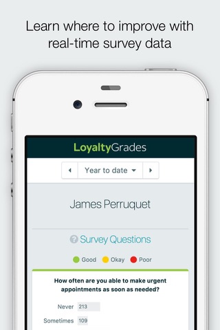 LoyaltyGrades MD - Get real-time patient comments, surveys and ratings screenshot 3