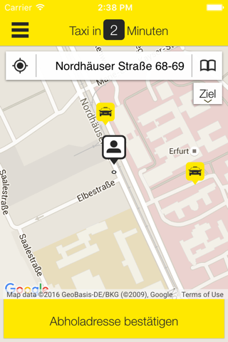 Taxi Erfurt screenshot 3
